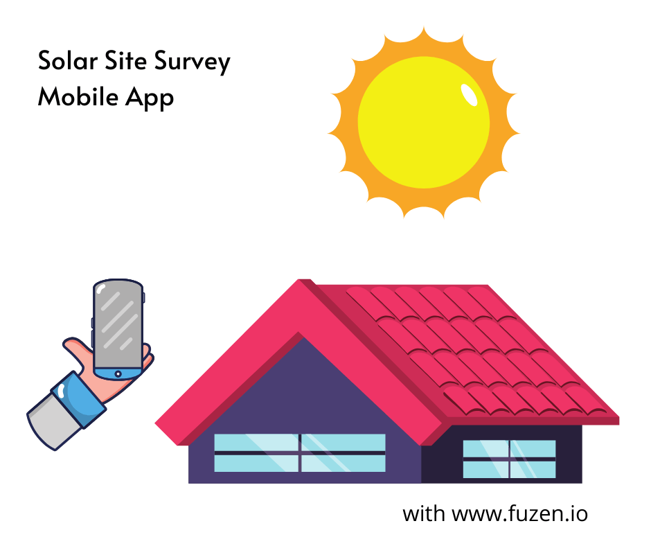 mobile friendly solar site survey app