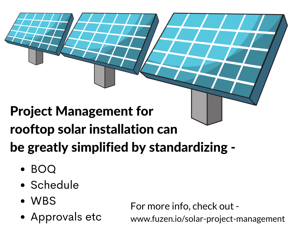 standardization can be achieved with the right solar project management software