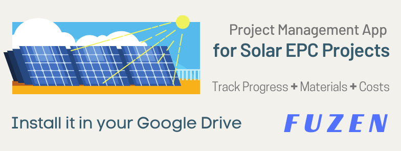 free trial for fuzen solar project management software