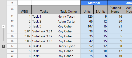 construction estimate excel template