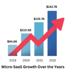 Micro-SaaS growth over the years