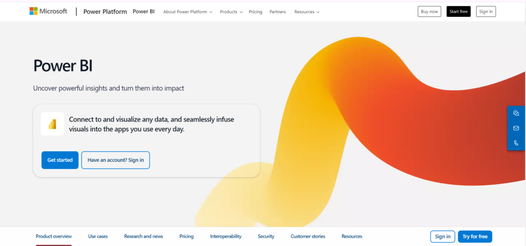 Microsoft power BI