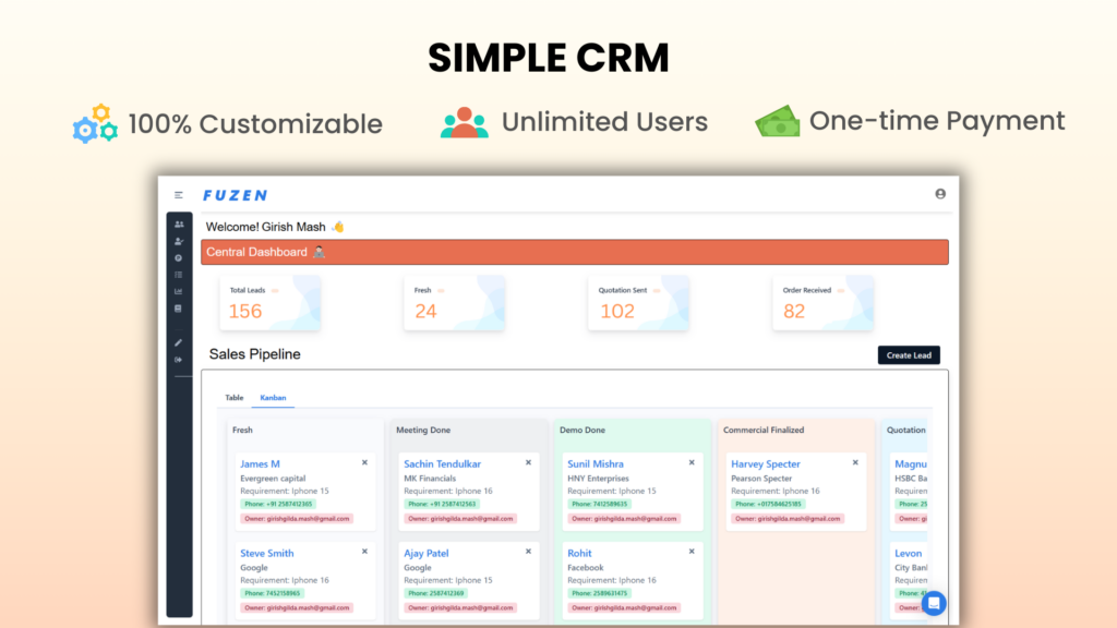 Simple CRM